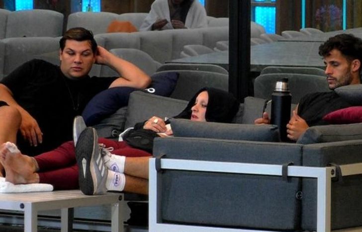 Juliana, con Emmanuel y Joel.