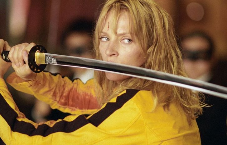 Uma Thurman, en acción.&nbsp;