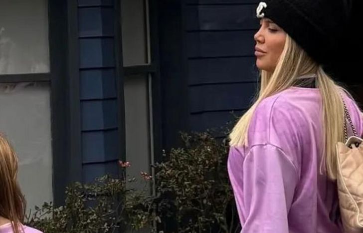 Wanda Nara y su hija Francesca.