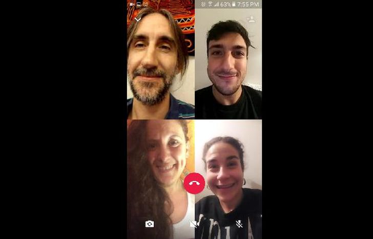 EL EQUIPO TRABAJANDO.