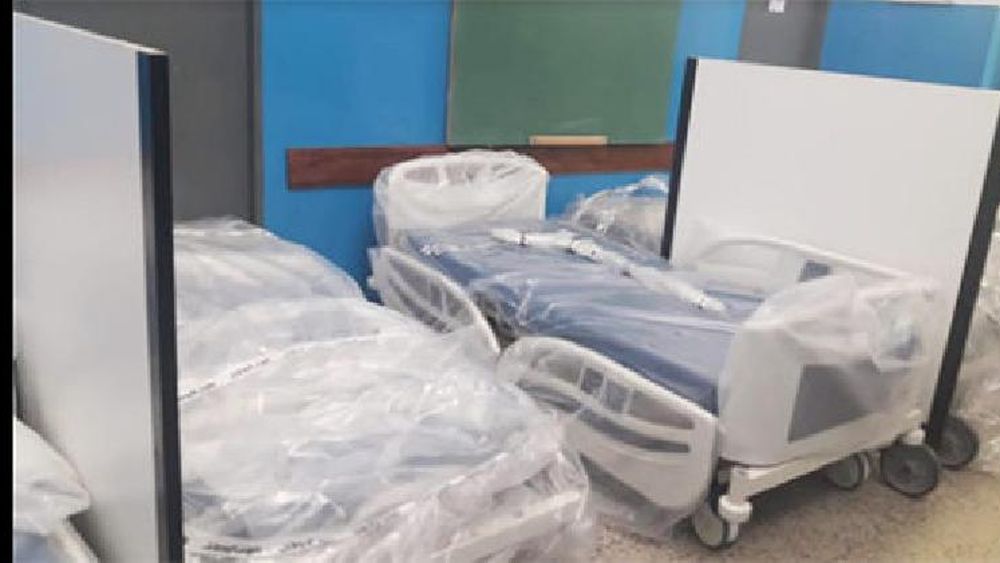 el equipamiento fue a los hospitales de Avellaneda.