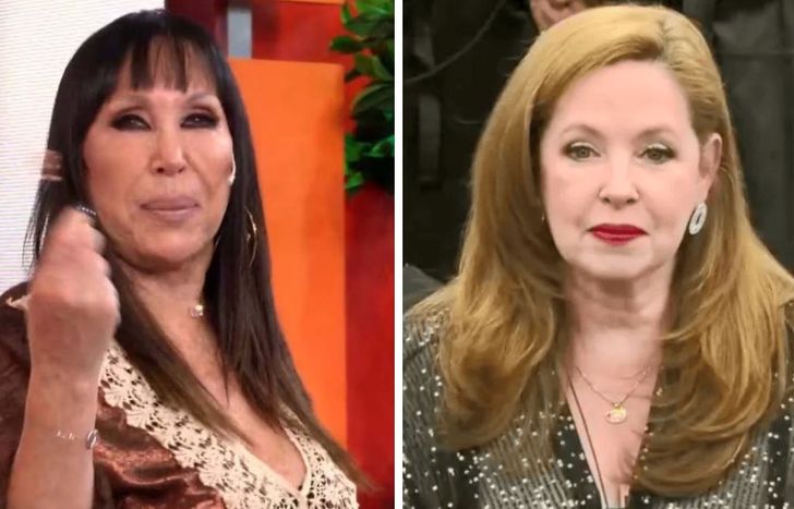 Moria Casán contra Andrea del Boca.&nbsp;