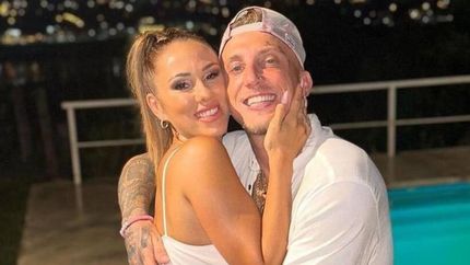 Barby Silenzi y El Polaco.&nbsp;