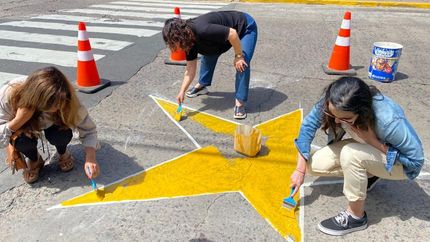 Aprovecharon la actividad para pedir justicia.