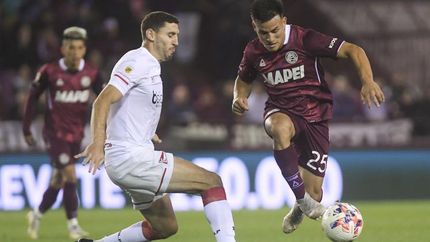 Lanús, en el complemento, mereció más. Lanús, en el complemento, mereció más.