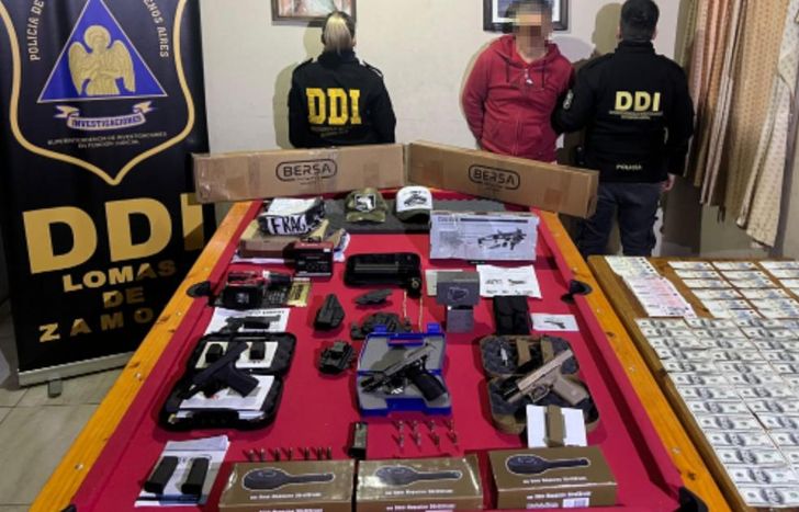 El detenido quedó a disposición de la Justicia.