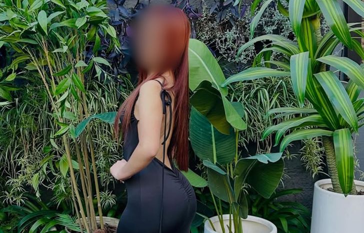 La joven víctima de las amenazas.