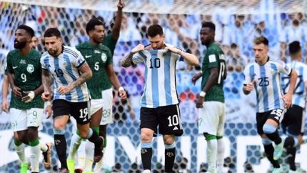 La Selección cayó 2-1 en su debut en el Mundial de Qatar ante Arabia Saudita.