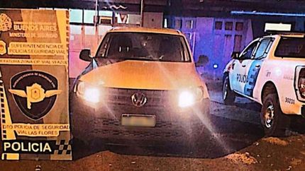 Diario La Unión | La camioneta en la que viajaba la pareja.