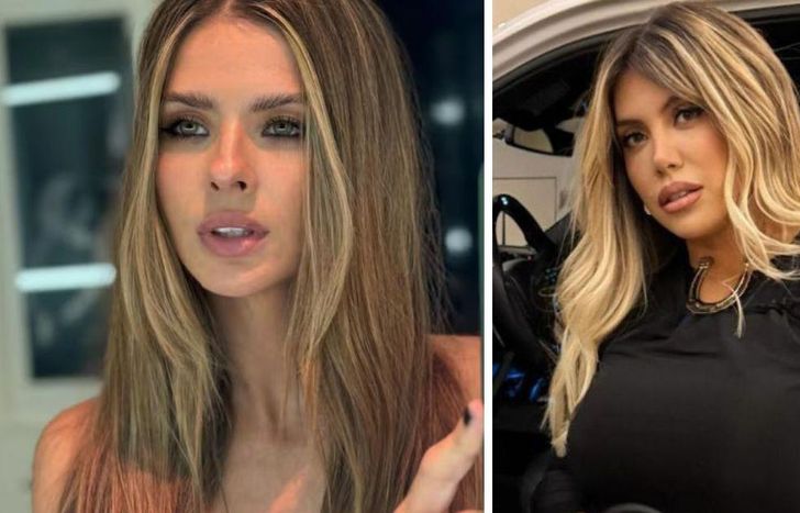 Todo mal entre la China Suárez y Wanda Nara.