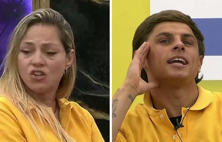 Tamara Paganini contra Franco Zunino, en Gran Hermano.&nbsp;