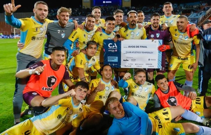 Temperley le ganó a River e hizo historia en la Copa Argentina.