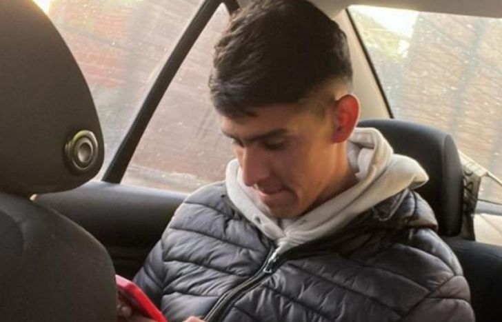 Dylan, minutos después de su liberación.