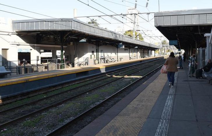 Ocurrió esta tarde en la estación de Lomas.