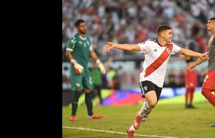 Álvarez, con una buena definición, destrabó el duelo en Núñez.