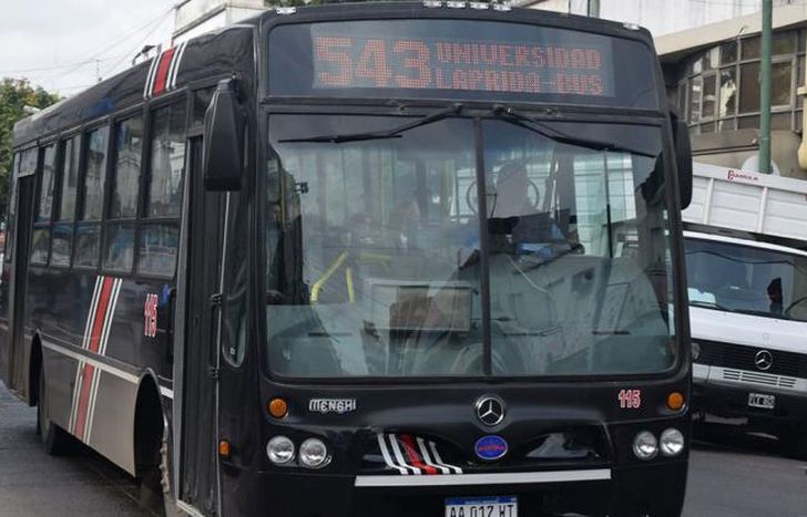 Colectivo de la línea 543.