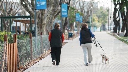 A fines de junio se reinauguró la Plaza San Martín de Turdera.