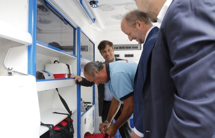 Equipados para la emergencia.