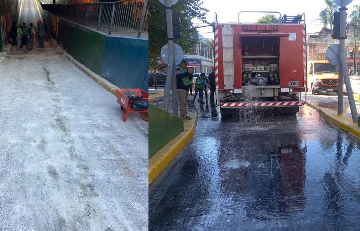 Ya quedó habilitada la circulación de vehículos.