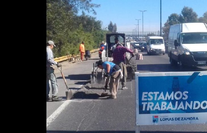 los últimos trabajos fueron en la zona de fiorito.