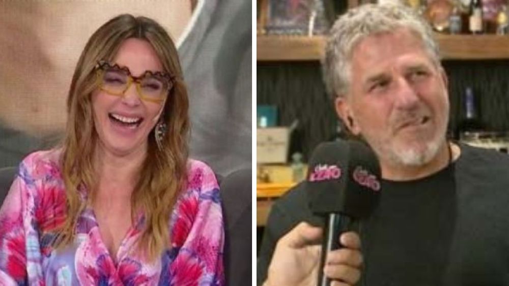 Vero Lozano y el papá de Titi. Vero Lozano y el papá de Titi.
