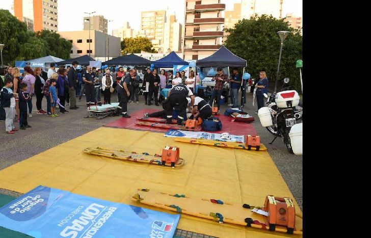 habrá charlas abiertas sobre reanimación cardiopulmonar.