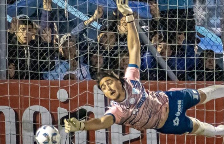 Jerónimo Portau explicó la responsabilidad de defender el arco del Gasolero.