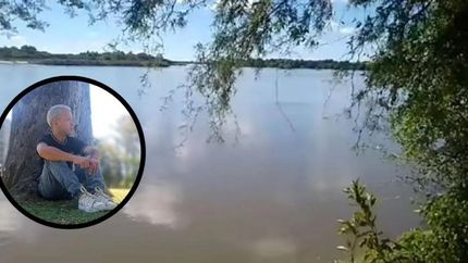 El lugar donde se ahogó el joven de Budge.