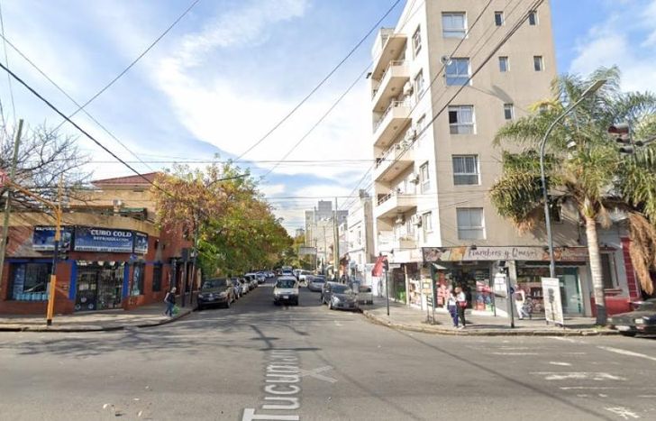 El hecho sucedió en Sarmiento y Tucumán, en Lanús.