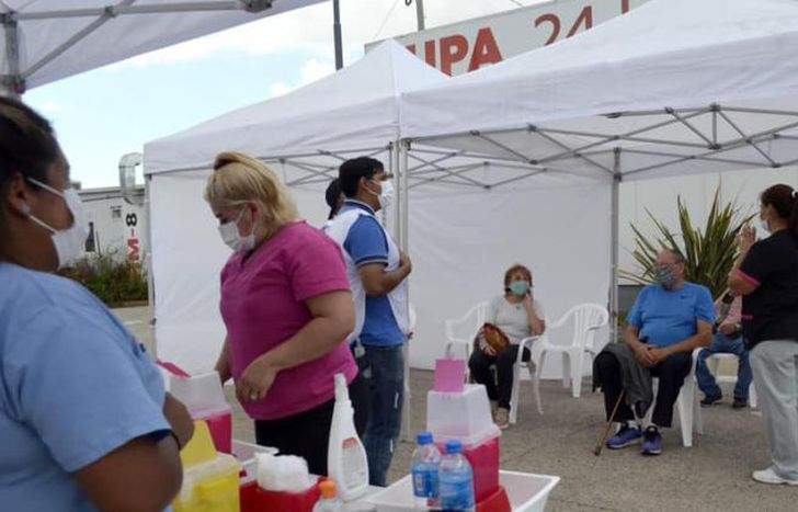 La atención en el UPA de Fiorito.