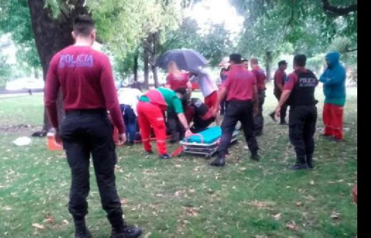 El trágico hecho se produjo en avenida Dellepiane Norte y Medina.