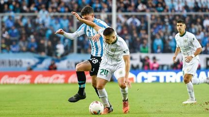 racing reacciono en el final y le quito el triunfo a banfield