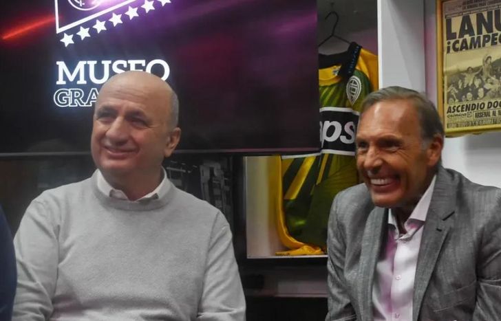 Nicola y Miguel, no pudieron tener su última función juntos en Lanús.