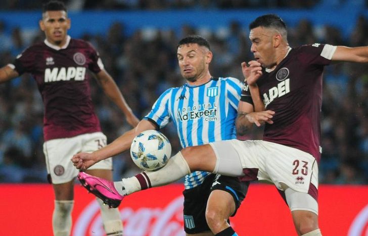 Nery Domínguez se lamentó por la derrota de Lanús ante Racing.