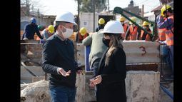 Cloacas: avanzan las obras que beneficiarán a más de 35 mil vecinos de Budge
