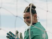 Siber es la primera jugadora de Banfield en un Mundial.
