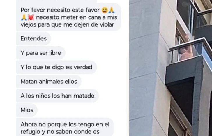El desesperado pedido de la denunciante, que ahora tiene 18 años.