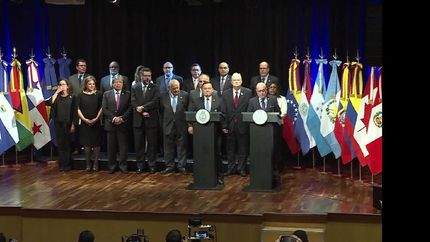 alberto fernandez encabeza su primera cumbre internacional como presidente electo