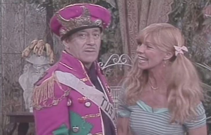 Alberto Olmedo y Silvia Pérez, en No toca botón.&nbsp;