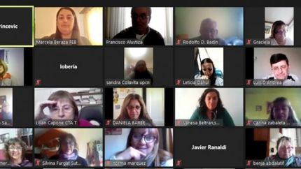 Durante las reuniones de la FEB.