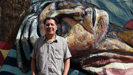 Fernando Izaguirre admitió que el proyecto del mural se convirtió en realidad gracias a un concurso.