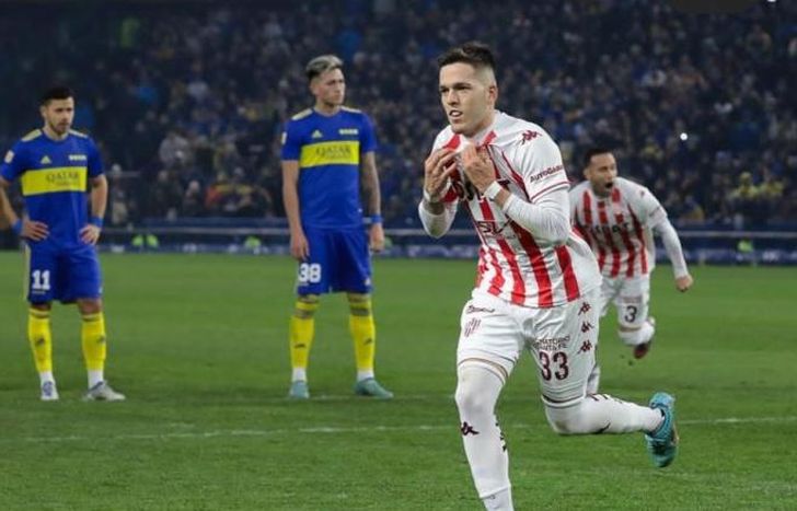 El delantero fue sancionado este torneo por festejar un gol burlando a Boca.
