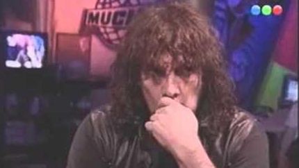 Pappo, en MuchMusic.