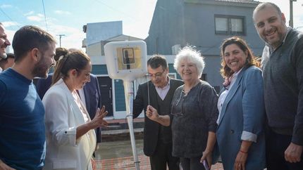 La obra permite que 600 hogares se conecten a la red.