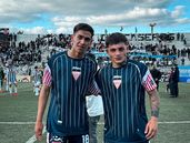 Leandro Alegre y Facundo Sánchez debutaron en Los Andes.