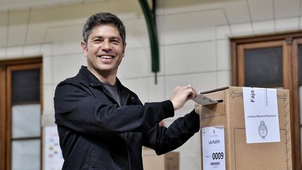Axel Kicillof votó y le envió un mensaje claro al Gobierno de Javier Milei.