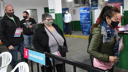 Más de 6 mil vacunas aplicadas en Lomas en las últimas 24 horas.