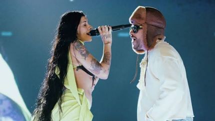Cómo fue el romance secreto de Cazzu y Bad Bunny