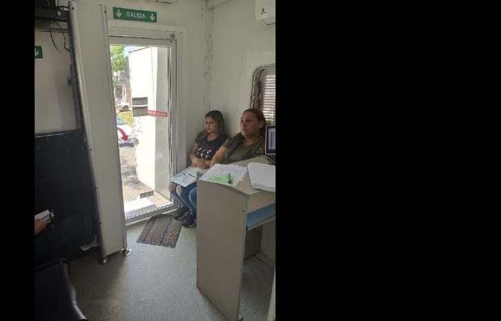 el trailer continuará hasta el viernes en carhúe 850.