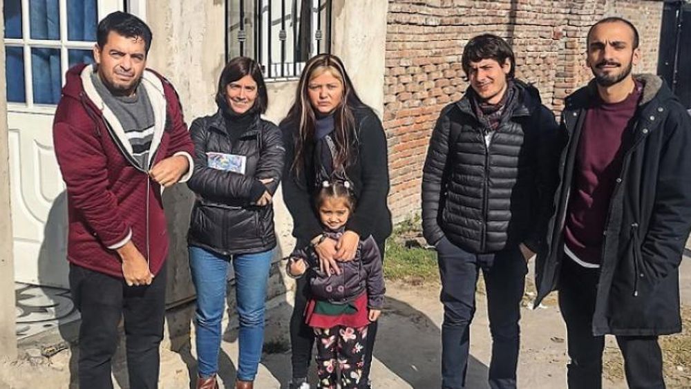 Se reunieron con la familia.